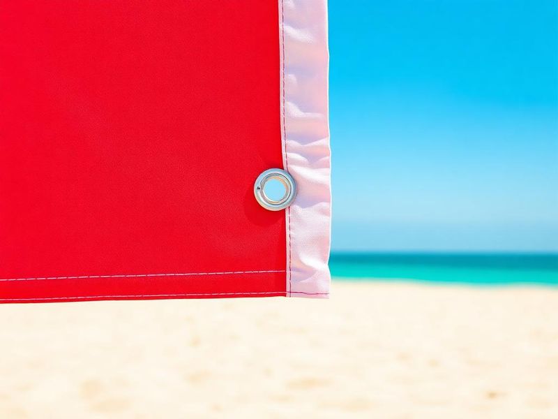 Beachflags & Squareflags – Vorderansicht (Symbolbild)