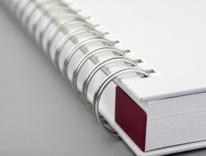 Spiralbücher – Detailaufnahme (Symbolbild)